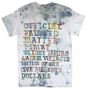 printed matter